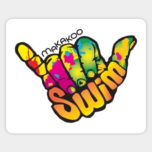 Hang Loose Swim Sticker